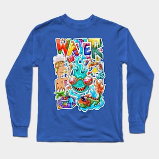 CUTE WATER Long Sleeve T-Shirt